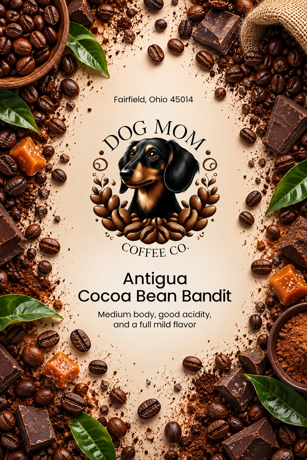 Antigua Cocoa Bean Bandit *NEW*