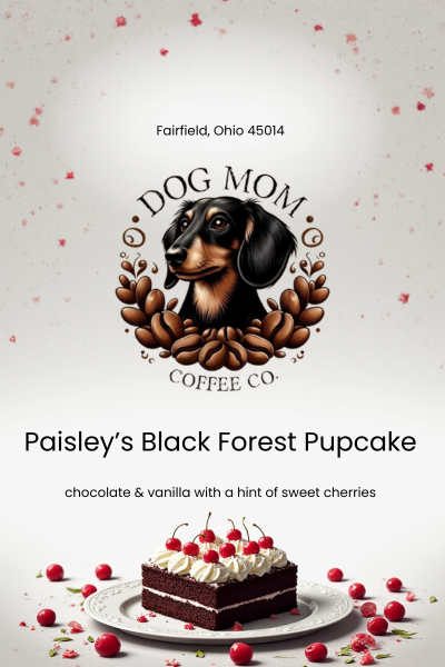 Paisley's Black Forest Pupcake