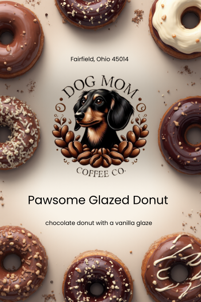 Pawsome Glazed Donut